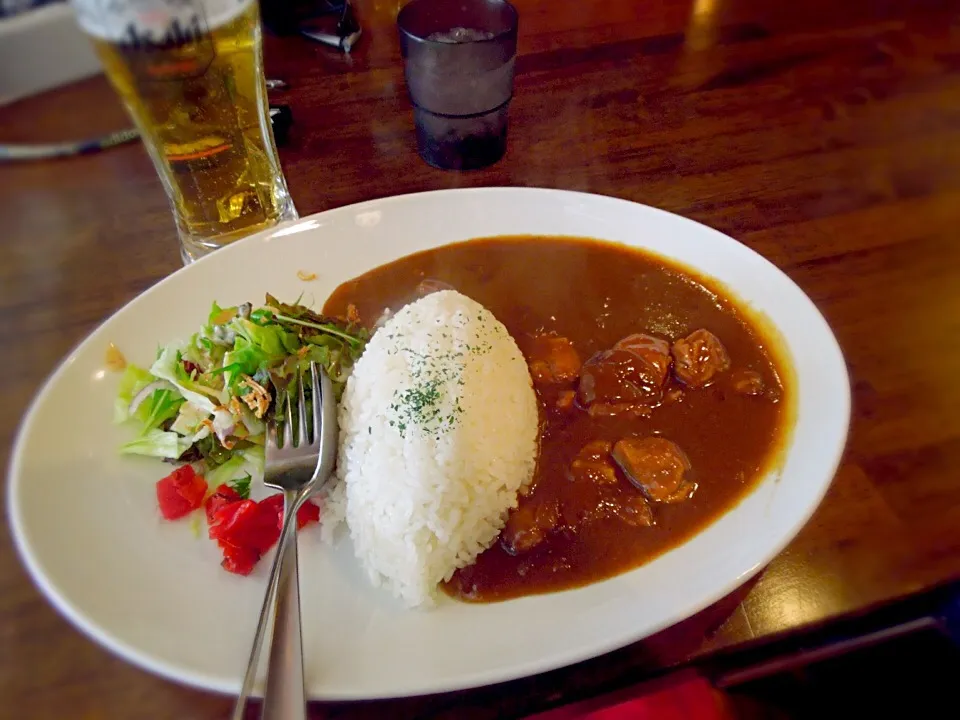 蔵王 三五郎小屋 チキンカレー 
スパイシーで美味し|Takeshi  Nagakiさん