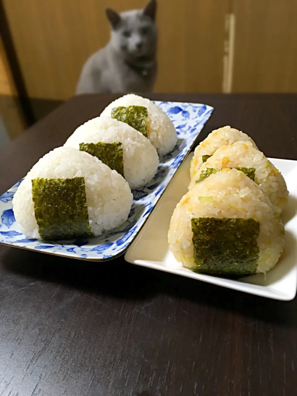 鮭握り、タヌキ握り
狙われとります‼︎🙀|にゃおさん