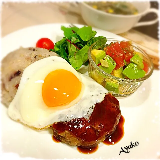 ロコモコでワンプレートご飯|亜矢子さん