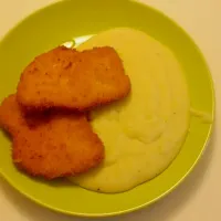 Schnitzel with mashed potatoes #Quick and easy|Gina Tさん