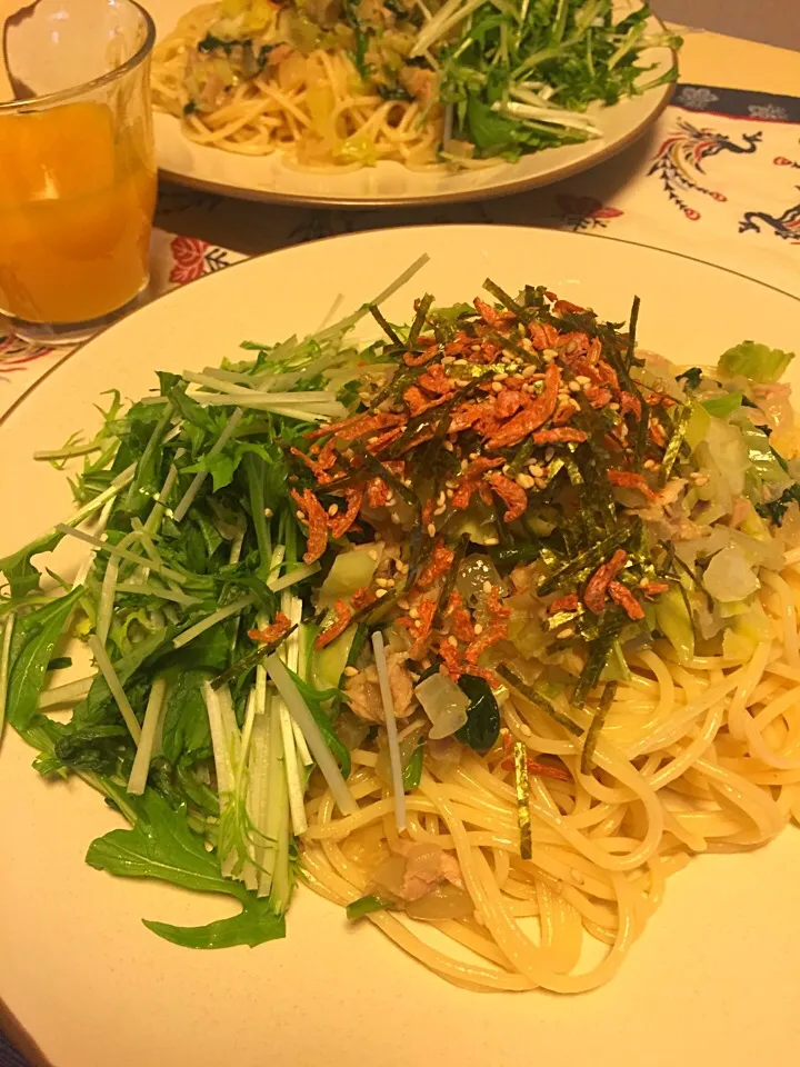 桜エビのパスタ|らいさん