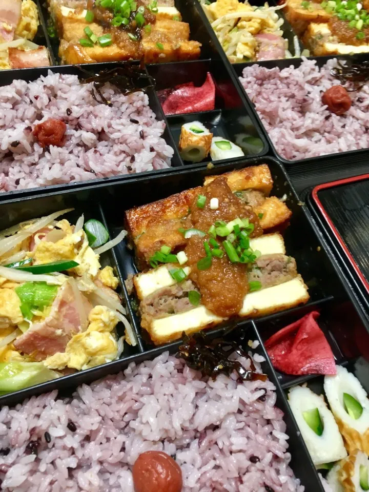 絹揚げ挟み焼き、みぞれ煮弁当|大久保 掬恵さん