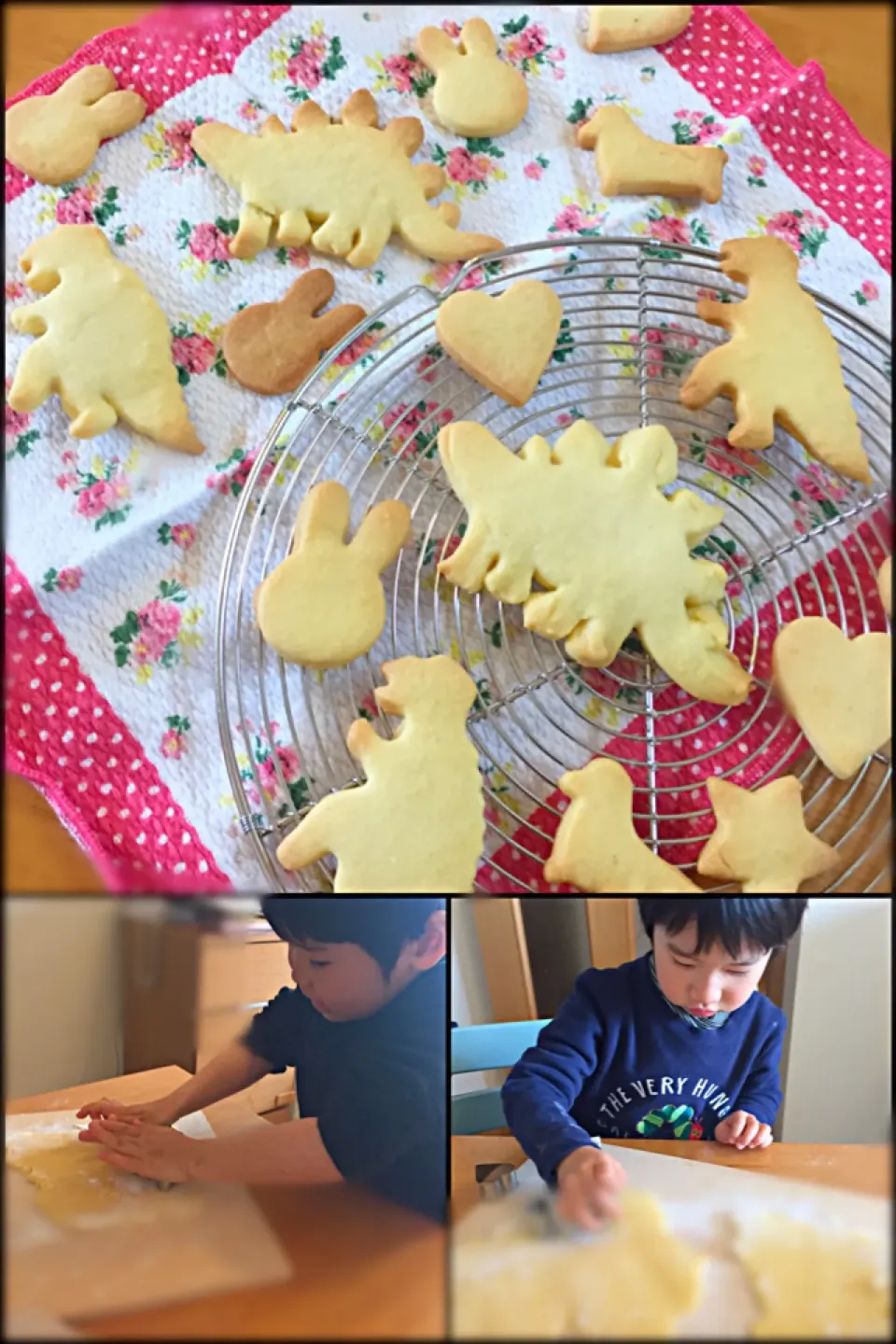 Snapdishの料理写真:ゆうべの余ったタルト生地でクッキー🍪|ぽっちゃんさん