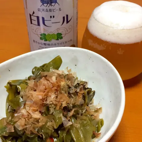 「白ビール缶」を使ってみたSnapdishの料理・レシピ写真:(株)銀河高原ビール 白ビール のアテは…
『ピリッと辛い生めかぶの佃煮 [ホームメイドクッキング] All About』