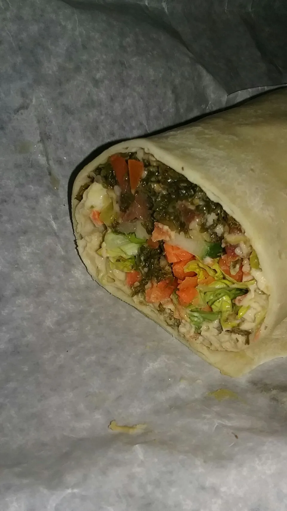 the wicked veggie wrap.|Polly Gelfusoさん