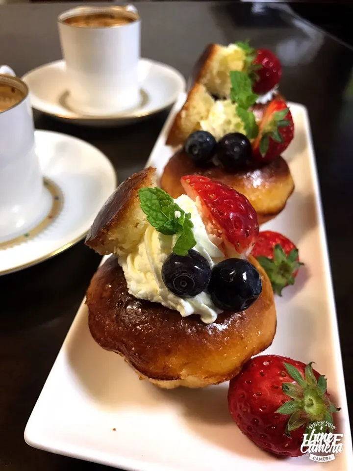 ブリオッシュでサバラン🍰
♫高野裕子さんの料理 ブリオッシュ
🍞はじめて焼きました٩(๑❛ᴗ❛๑)۶|とんちんさん