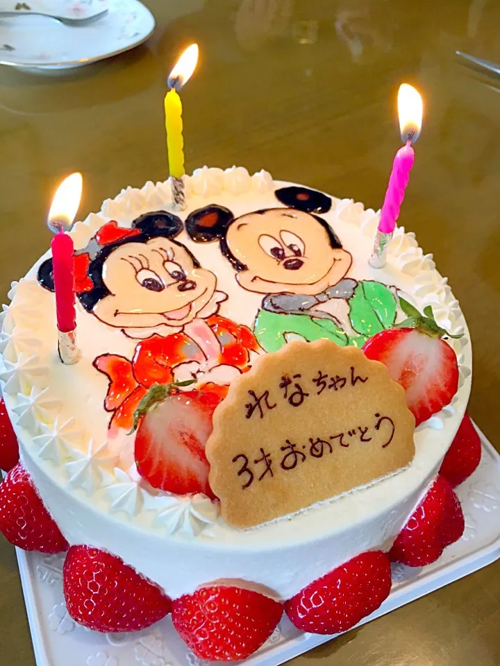 お誕生日ケーキ🎂|ゆきりん。さん