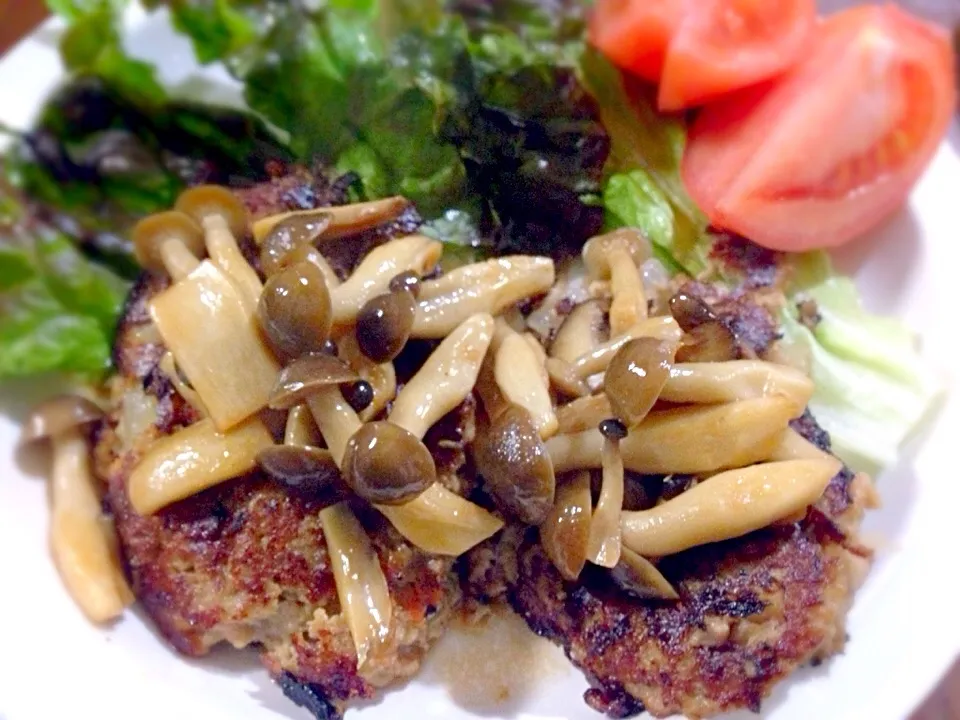 豆腐ハンバーグ 極上きのこソース🍄|けいさん