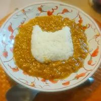 Snapdishの料理写真:筋少カレーニコニコ味(甘口)|雪月花さん