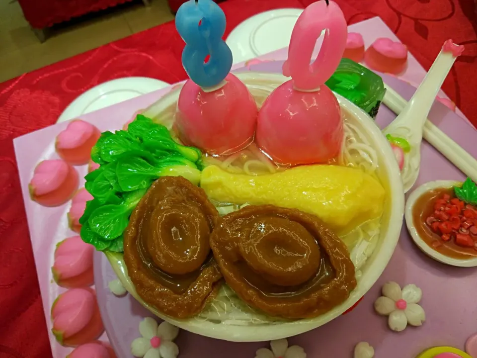 Longevity noodle soup jelly|Ee Shanさん