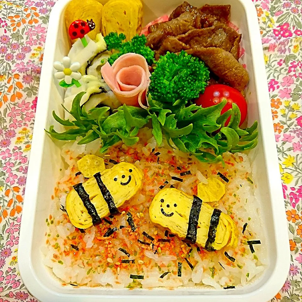 Snapdishの料理写真:中学生女子弁当|maki_3さん