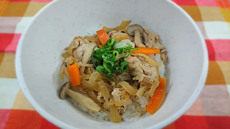 豚肉と玉ねぎのすし丼|よっしー(=^ェ^=)さん