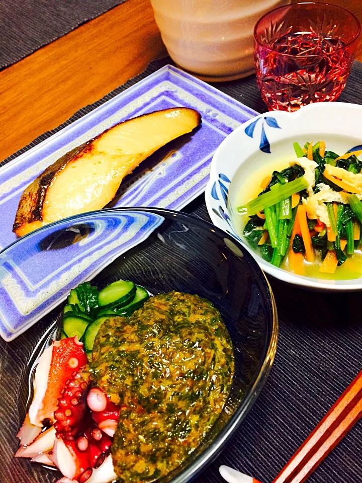 魚久の粕漬で晩酌🍶|Norikoさん