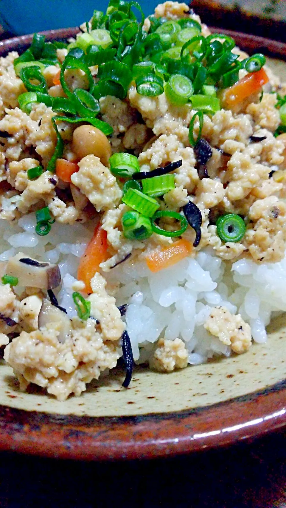 とりミンチと豆腐の炒り煮丼❗✨|naokiさん