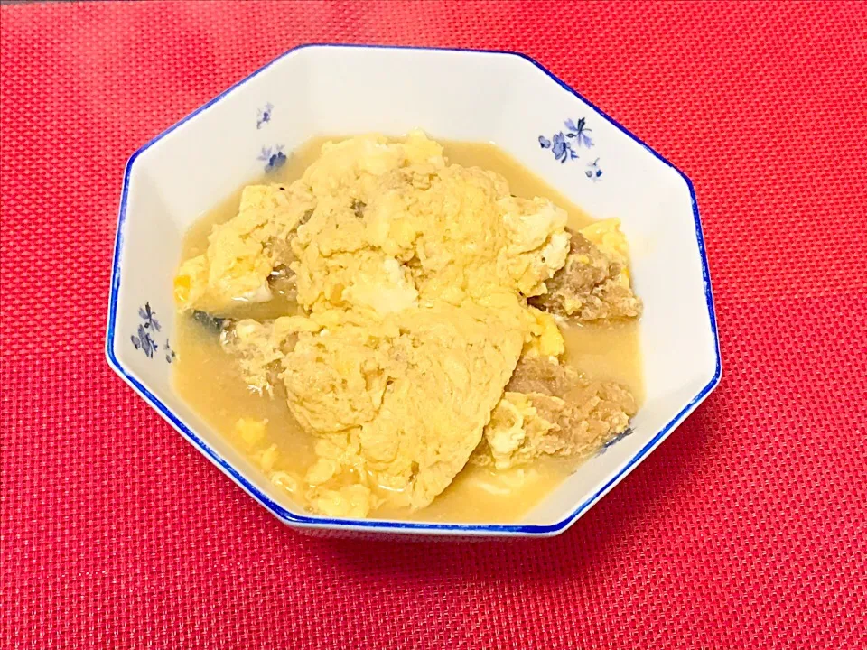 天ぷらの玉子とじ丼|くるみさん