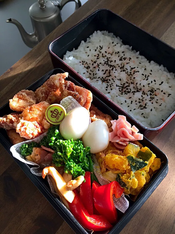 塩唐揚げ弁当|二キィさん