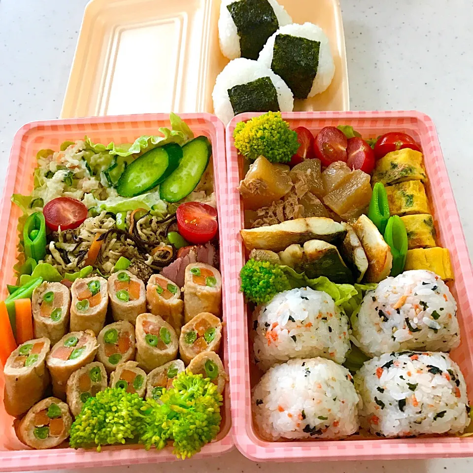 春休みピクニックお弁当〜🌸|しーたけさん