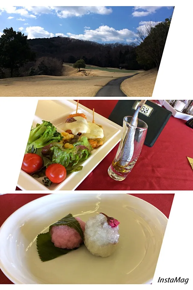 ゴルフ場飯⛳️🏌️ランチバイキングとは嬉しい😆|アライさんさん