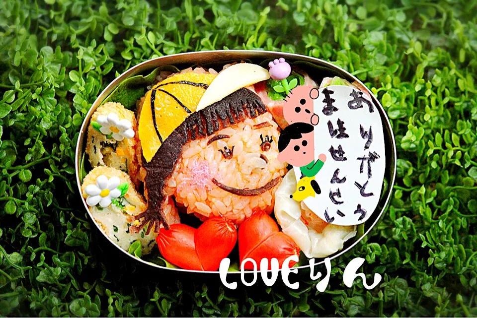 ３番目の娘ちゃん
年中さん最後のお弁当。|LOVEりんさん