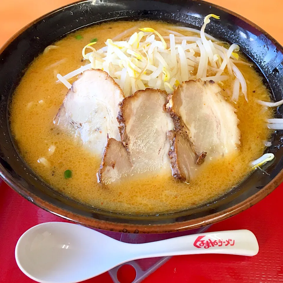 くるまやラーメン 木下店  味噌チャーシュー大盛り|nanpuuさん