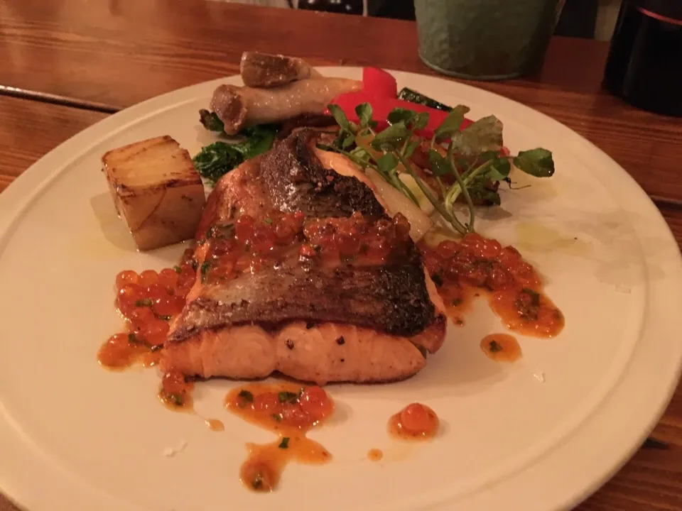 Grilled Salmon with Misaki Vegetables|PegaOさん