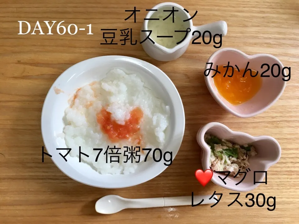 DAY60-1 #離乳食中期 #pianokittybabyfood|離乳食完了期 1歳さん