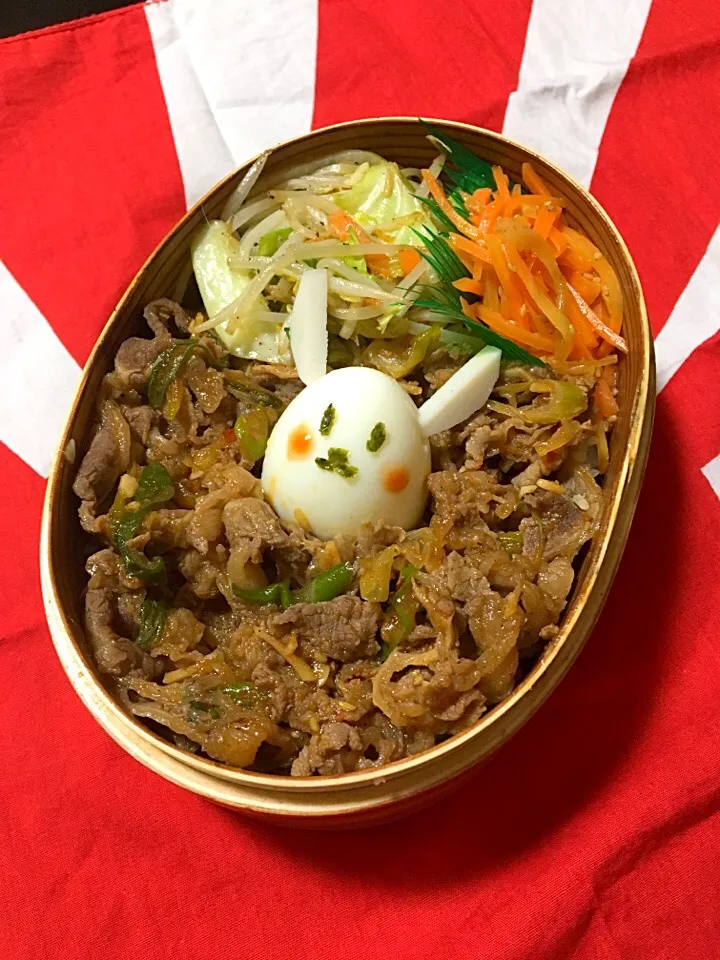 焼肉弁当とウサギ🐰
宇宙人じゃないからね‼︎
今日は手抜きで、どんなもんだい‼︎
疲れた〜今日も頑張らなぁね。








世田谷日野|にゃおさん