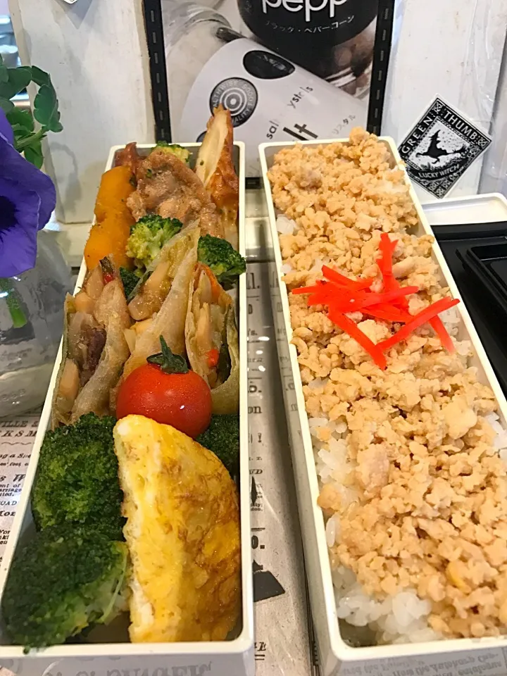 Snapdishの料理写真:息子のお弁当🍱|シュトママさん