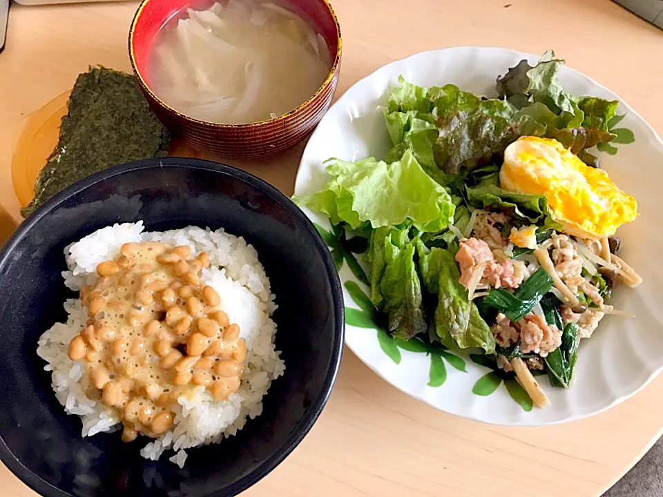 3月23日朝食兼昼食|ばぁさんさん