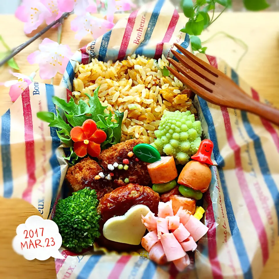 #息子弁当#焼き飯 弁当|さえちゃんさん