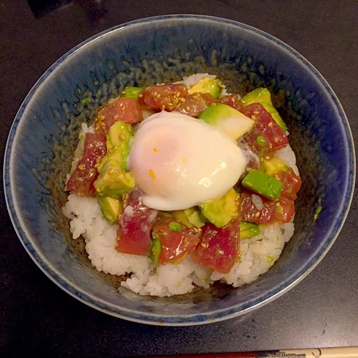 Snapdishの料理写真:ポキ丼|ぺろたんさん