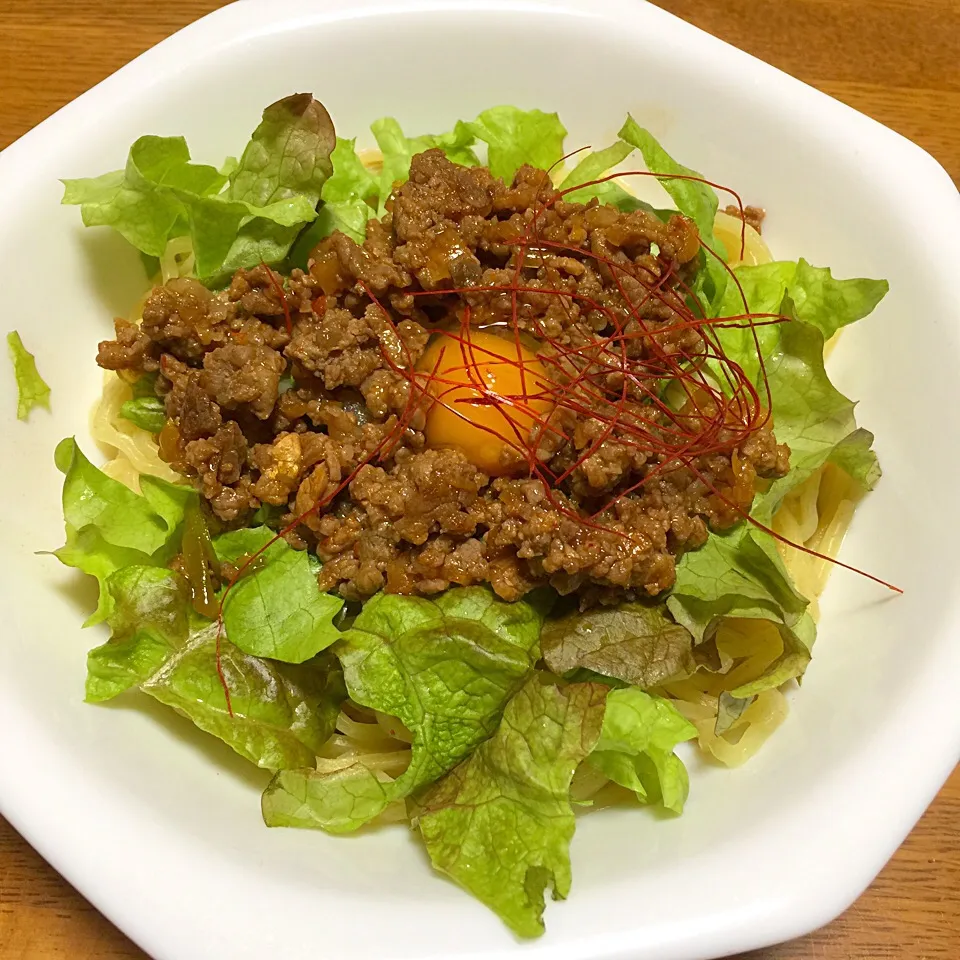 汁なし麺
ちょい辛肉味噌|もこうさぎさん