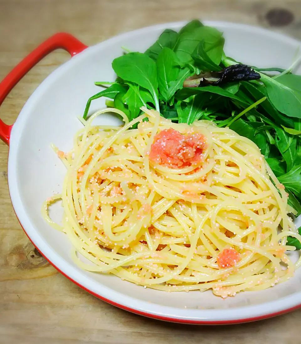 小岩井マーガリンを使って「たらこスパゲティ」|しょうこさん