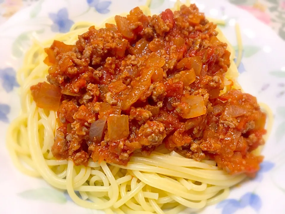 ミートスパゲッティ🍝|ゆうじ.さん