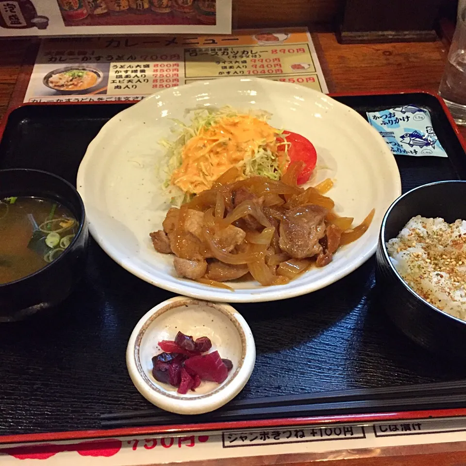 しょうが焼き定食*\(^o^)/*|すかラインさん