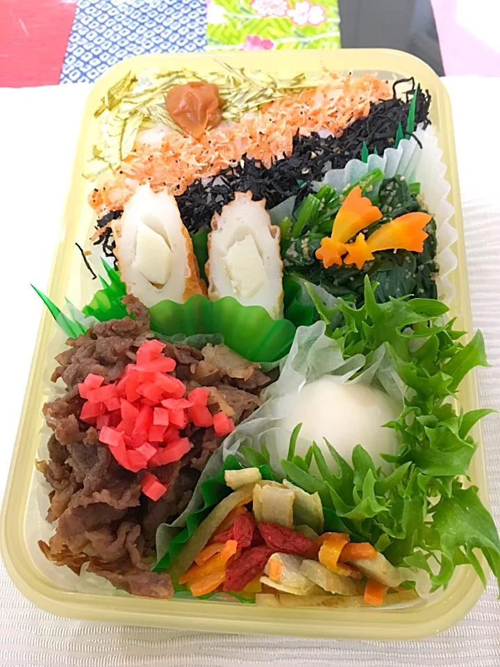 Snapdishの料理写真:3月24日 プクパパお弁当|プクママさん