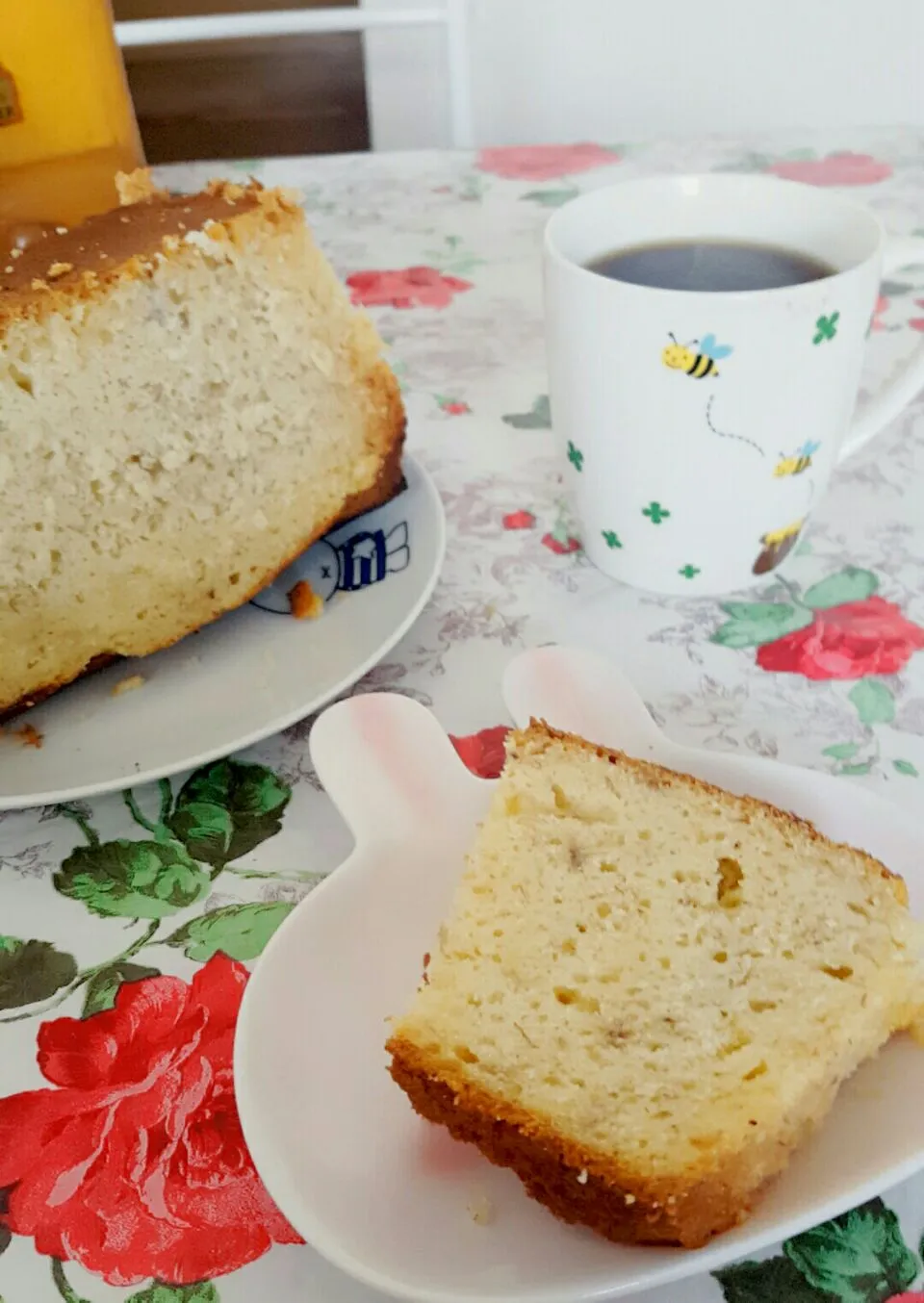 かなこぉさんのカボチャのケーキレシピお借りしました、パウンドケーキ|すいさんさん