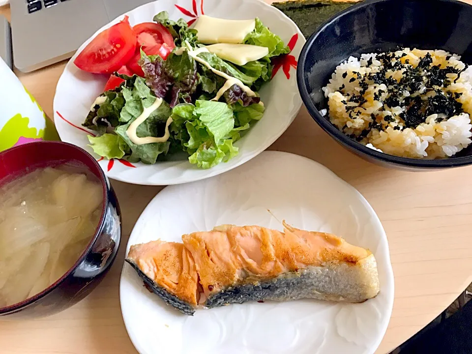 3月24日朝食兼昼食|ばぁさんさん