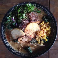 Snapdishの料理写真:Vegans Miso Ramen|Nyam | 照ちゃんさん