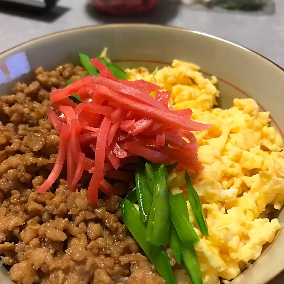 鶏生姜そぼろ丼|guraさん