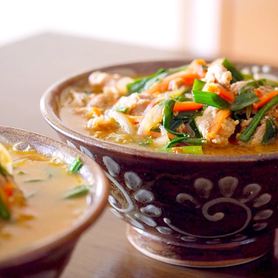 ♪味噌ラーメン♪
〜旦那様の作品〜|ぼるぴぃ〜さん