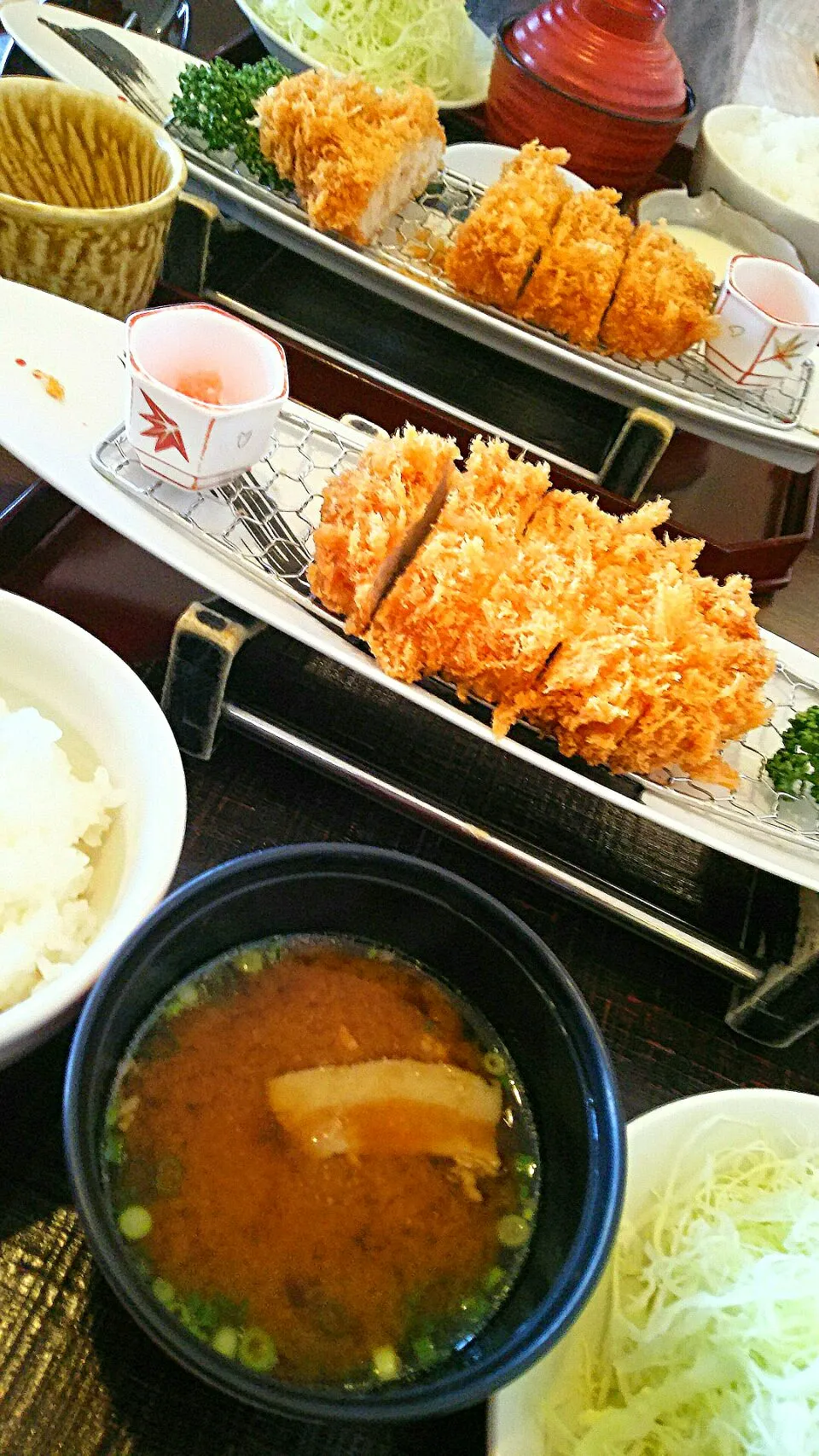 #豚カツ #Japanese cuisine #Tonkatsu #Lunch|まめさん