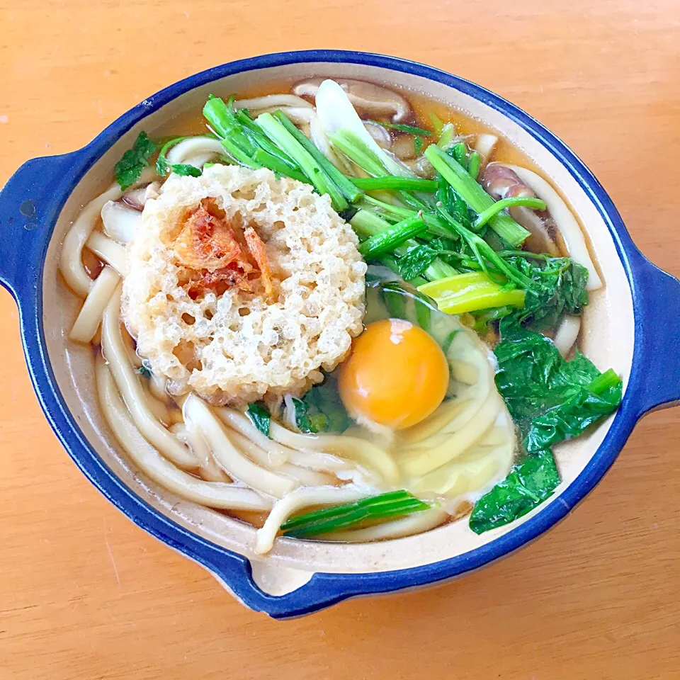 Snapdishの料理写真:鍋焼きうどん🍴|かりちゃんさん