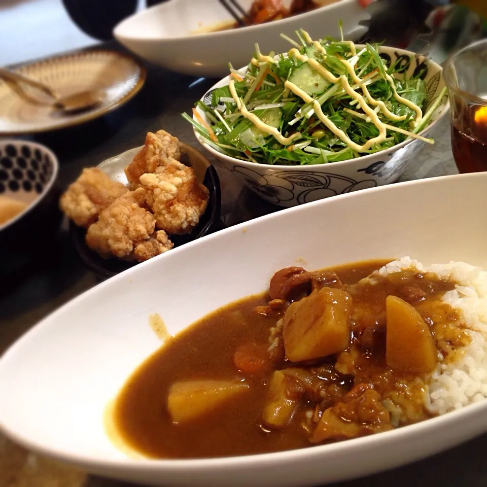 作り置きカレーで簡単昼ごはん|nao子さん