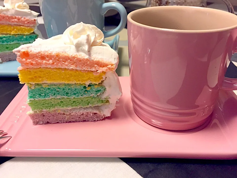 rainbow cake|snoopyさん