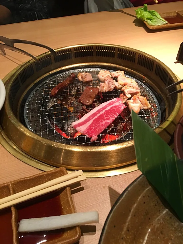 みんなで焼肉|🐶たぬとんキッチンさん