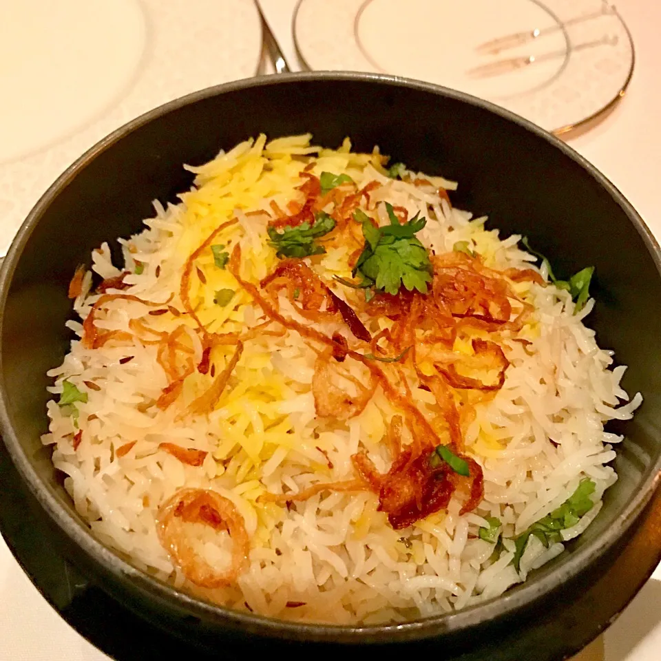 Basmati with cumin and saffron|sgさん