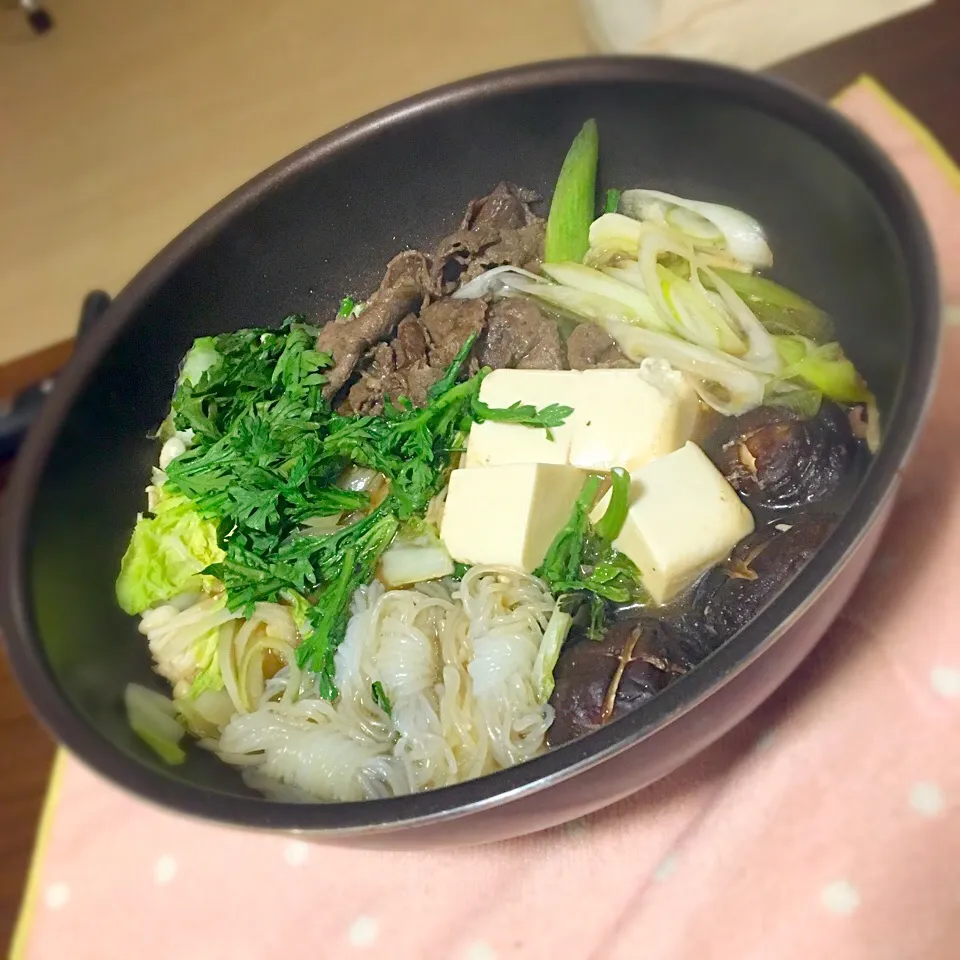 黒毛和牛すき焼き🍲|じゅんこさん