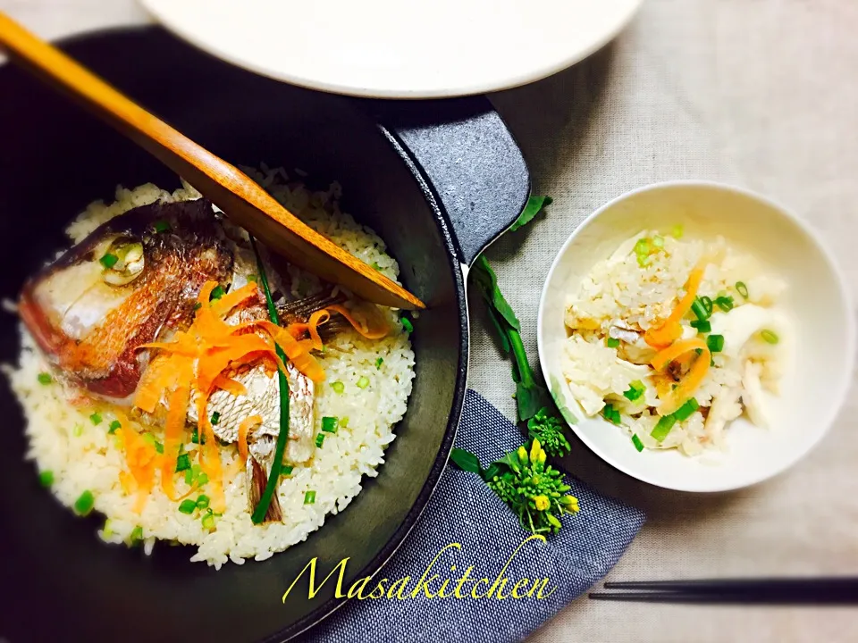 Sea Bream Mixed Rice 鯛めし|Masakiさん