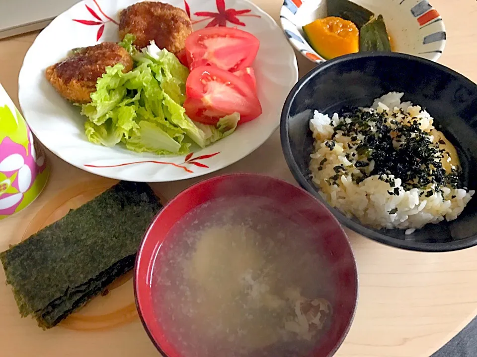 Snapdishの料理写真:3月26日朝食兼昼食|ばぁさんさん